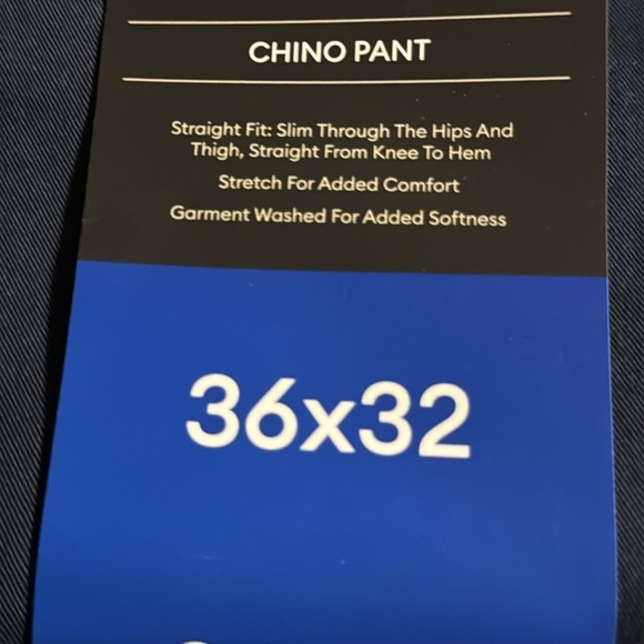 Banana Republic Men’s Chino Pant Blue 36x32 - Picture 8 of 8